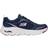 Skechers Arch Fit Gentle Stride W - Navy/Purple