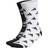 adidas 3-Stripes Graphic Sport Socks 2-pack Unisex - Black/White