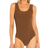 Commando Butter Tank Bodysuit - Chocolate Taglia