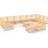 vidaXL 3076184 Loungeset, 1 Bord inkl. 12 Soffor