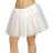 Fiestas Guirca Tutu with Glitter for Ladies White