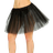 Fiestas Guirca Tutu with Glitter for Ladies Black