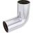 Faluplast 2910376 90° Chrome-Plated Bend