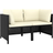 vidaXL 313512 Corner 2-pack Modulsoffa
