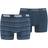 Puma Men's Heritage Stripe Boxer 2-pack - Denim