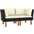 vidaXL 315767 Corner 2-pack Modulsoffa