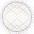 Nattiot Ccome Naturel Gris Round Children's Rug Ø47.2