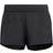 Adidas Pacer 3-Stripes Woven Heather Shorts Women - Black/Black