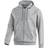 JAKO Team Hooded Jacket Unisex - Grey Melange