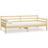 vidaXL With Mattress Sofa 204cm 3 personers