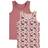 Name It Tank Top 2-pack - Pink/Deco Rose (13193158)