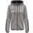 Hummel Authentic Poly Zip Hoodie Women - Grey-Melange