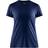 Craft ADV Essence Short Sleeve T-shirt Women - Navy Blue