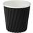 Abena Paper Cups Ripple Wrap Black 40-pack
