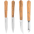 Opinel Essential 002163 Grøntsagskniv, Skrællekniv