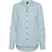 Vero Moda Bumpy Long Sleeved Shirt - Blue/Cashmere Blue