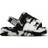 UGG Kid's Fluff Yeah Marble Slide - Black