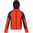 Regatta Kid's Eastcott Softshell Hooded Jacket - Cajun Orange Ash Black