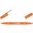 Tombow TwinTone Marker 0.3/0.8mm Orange