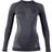 UYN Evolutyon UW Long Sleeve Base Layer Women - Charcoal/White/Light Grey