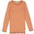 Wheat Rib Lace LS T-Shirt - Sandstone (0151f-007 -3351)