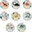 Meri Meri Dinosaur Kingdom Side Plates 8-pack