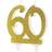 PartyDeco Kagelys 60 Guld