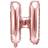 PartyDeco Bogstav Ballon Rosegold H 35 cm