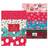 8 Assorted Designs Christmas Wrapping Paper Sheets 50 x 70cm Approx