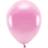 PartyDeco Pink metallic ballon 10 stk