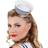 Boland tiara Navy Sailor dame hvid one size