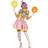 Fiestas Guirca Women's Pastel Clown Costume