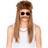 Widmann Redneck Peruk & Mustasch One size