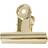 Creativ Company Metalklemme, B: 7,5 cm, messing, 6 stk. 1 pk