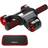 Proiron Ab Abdominal Roller Whee Black/Red, Stainless-steel bar/Foam handles, Ab roller Mat