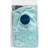Full Circle FCB Teal Spots Argan Oil Infused Hair Towel Turban