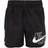 Nike Junior 4" Volley Swim Shorts - Black/Silver