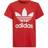 adidas Junior Trefoil T-shirt - Vivid Red/White (HC9586)