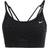 Nike Dri-FIT Indy Light-Support Padded Glitter Sports Bra - Off Noir/Black/White