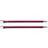 Knitpro Royalé Strikkepinde Jumperpinde Birk 25cm 9,00mm 9.8in US1