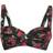 Panos Emporio Wild Roses Medea Top - Black