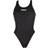 Arena Women's Solid Swim Tech High Swimsuit - Black/White