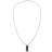 Tommy Hilfiger Pique Dog Tag - Silver/Black