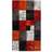 Arkiio London Square Röd, Orange 80x250cm