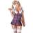 Cottelli Collection Skolepige Uniform Ternet L