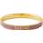 Design Letters Word Candy Bangle - Gold/Purple