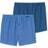 Schiesser Essentials Boxer Shorts 2-pack - Blue