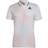 adidas Melbourne Tennis Freelift Polo Shirt Men - White/Legacy Burgundy/Sky Rush/Black