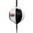 Budo-Nord Golv-tak boll, black/white, Fighter