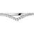 Pandora Sparkling Wishbone Ring - Silver/Transparent